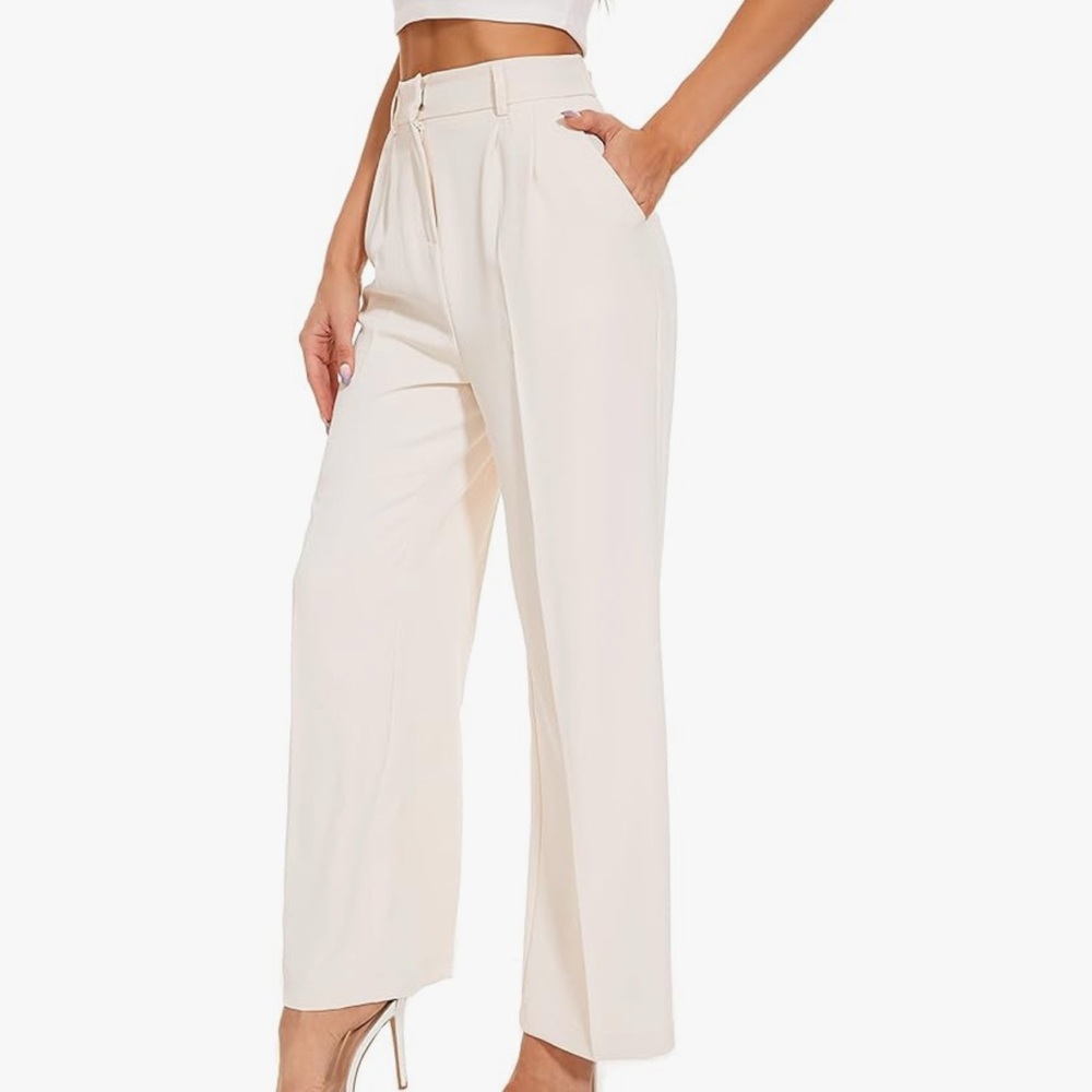 Women's Wide Leg Pants High Elastic Waisted, Business, Work